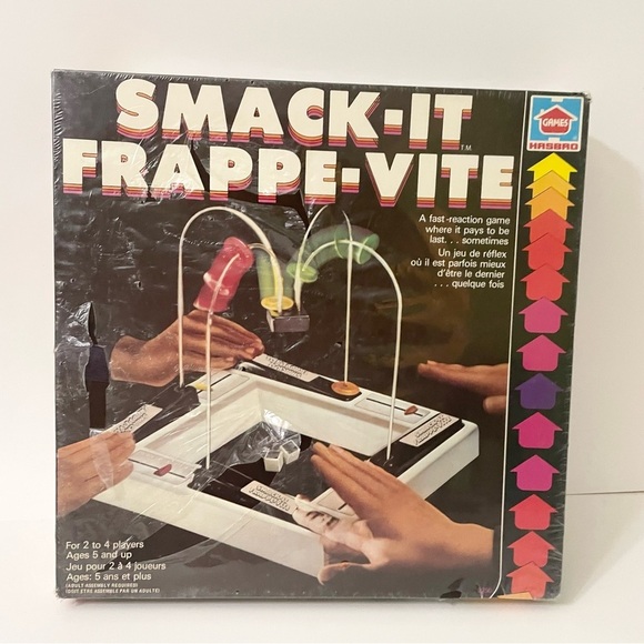 Vtg 1978 Smack-It Board Game Hasbro Fast Reaction - Picture 6 of 16